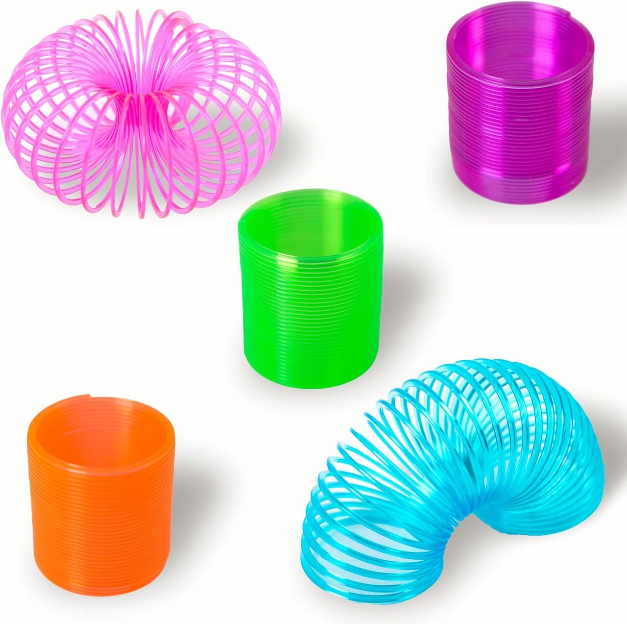 Coil Spring Toy - 25 Pcs - Kids Party Favor - Bulk Coil Springs for Party Favors - Easter Egg Fillers - Goodie Bag Supplies - Pinata Stuffers - Bulk Gifts for Kids - Classroom Prizes